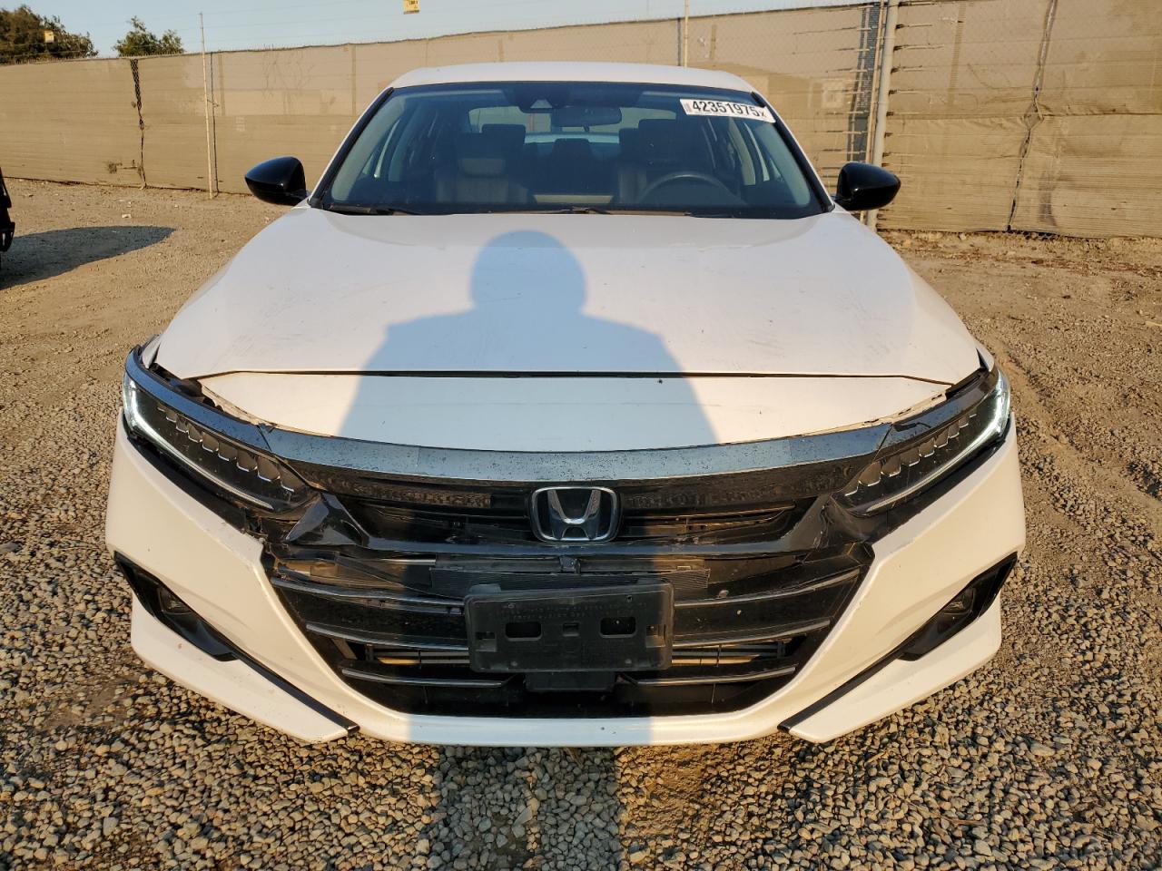 2022 HONDA ACCORD SPORT SE VIN:1HGCV1F42NA026794