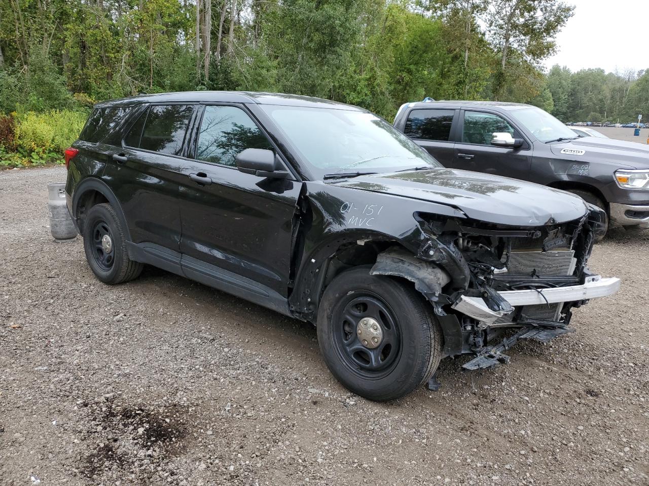 2022 FORD EXPLORER POLICE INTERCEPTOR VIN:1FM5K8AB7NGC21927