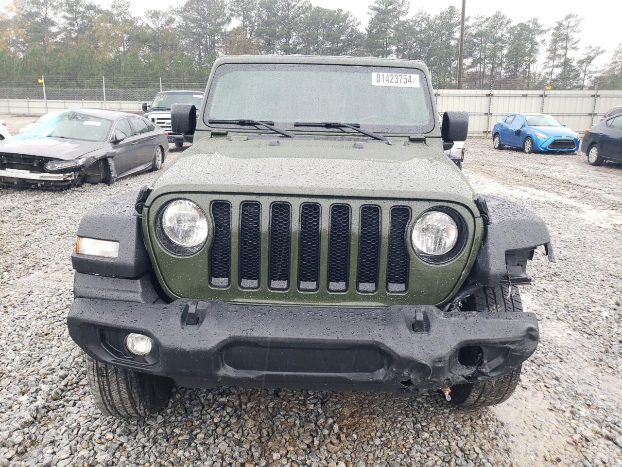 2022 JEEP WRANGLER UNLIMITED SPORT VIN:1C4HJXDN3NW224656