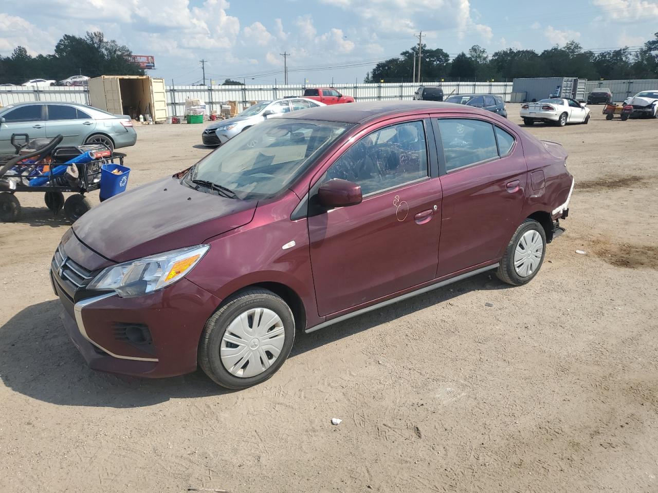 2023 MITSUBISHI MIRAGE G4 ES VIN:ML32FUFJ8PHF05834