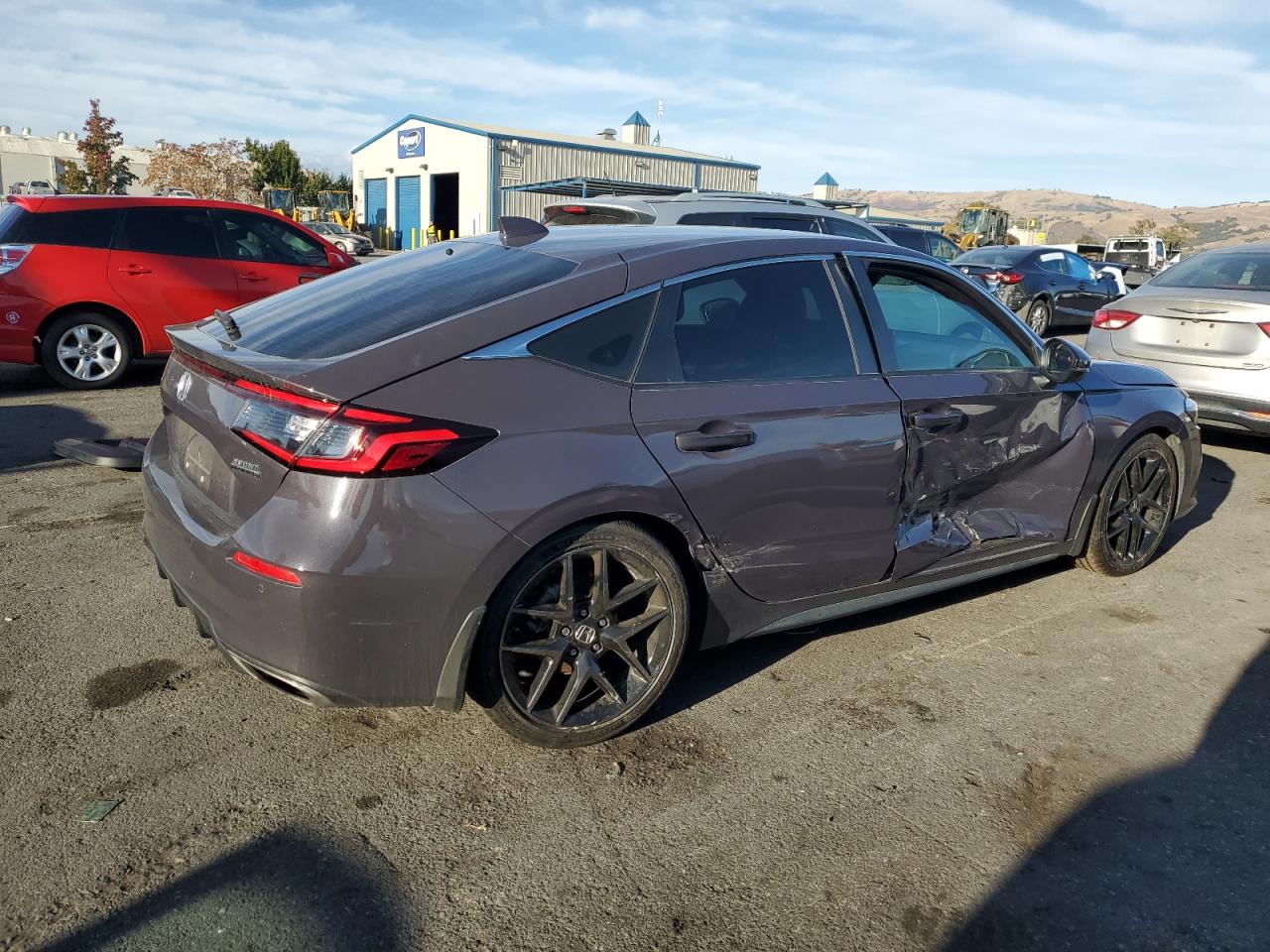 2022 HONDA CIVIC SPORT TOURING VIN:19XFL1H8XNE014830