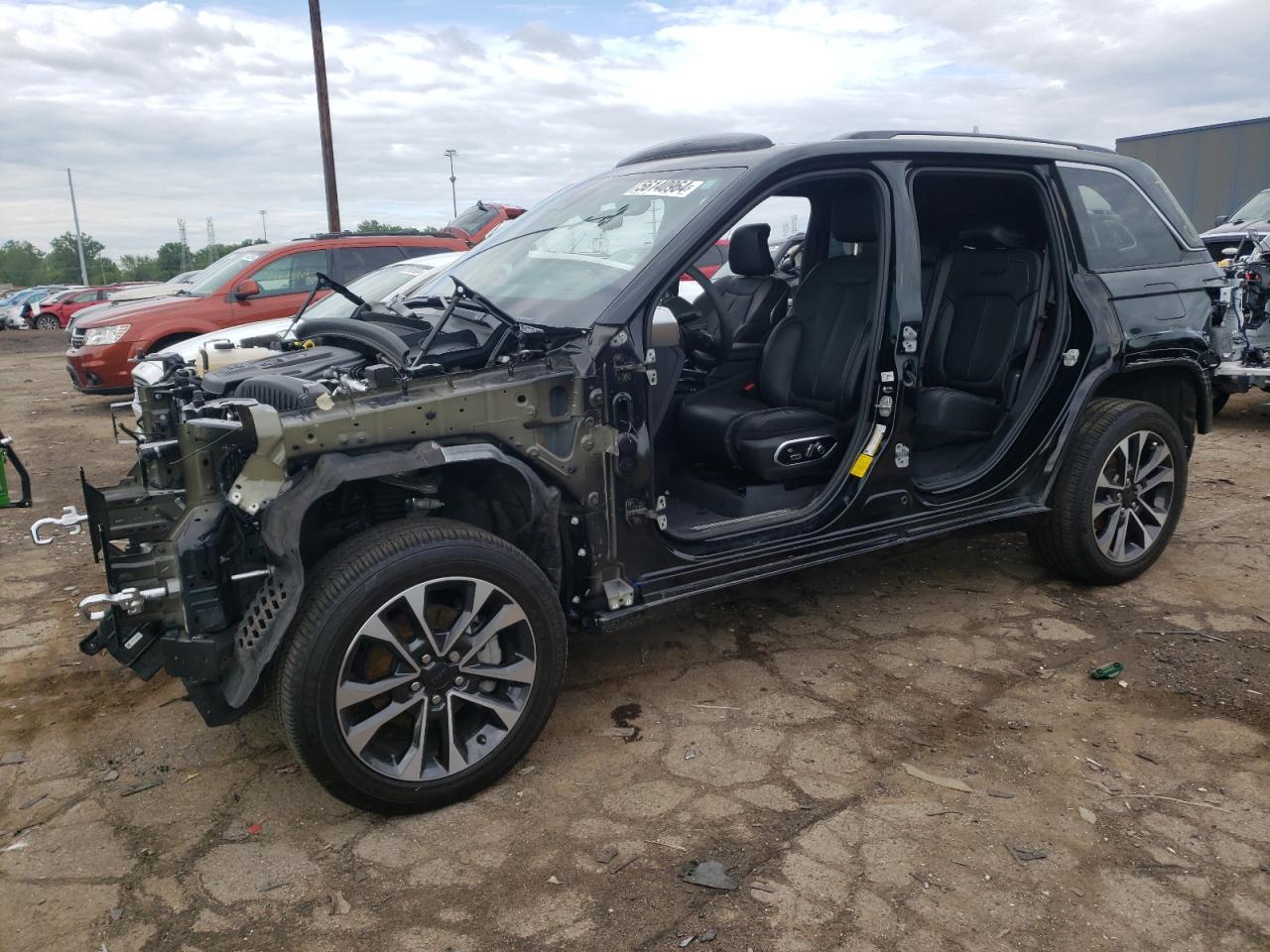 2023 JEEP GRAND CHEROKEE OVERLAND VIN:1C4RJHDG2PC671625