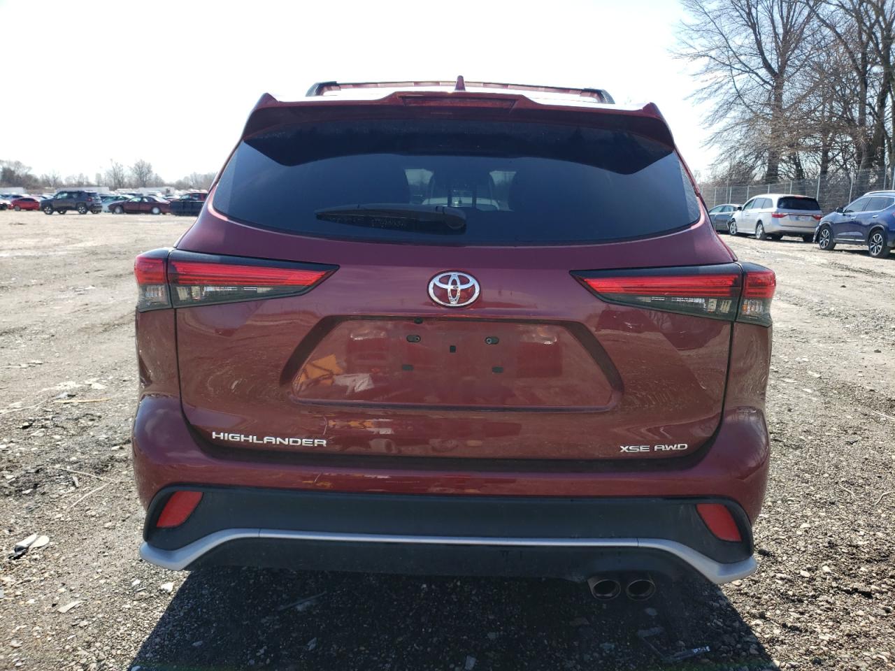 2022 TOYOTA HIGHLANDER XSE VIN:5TDJZRBH9NS212921