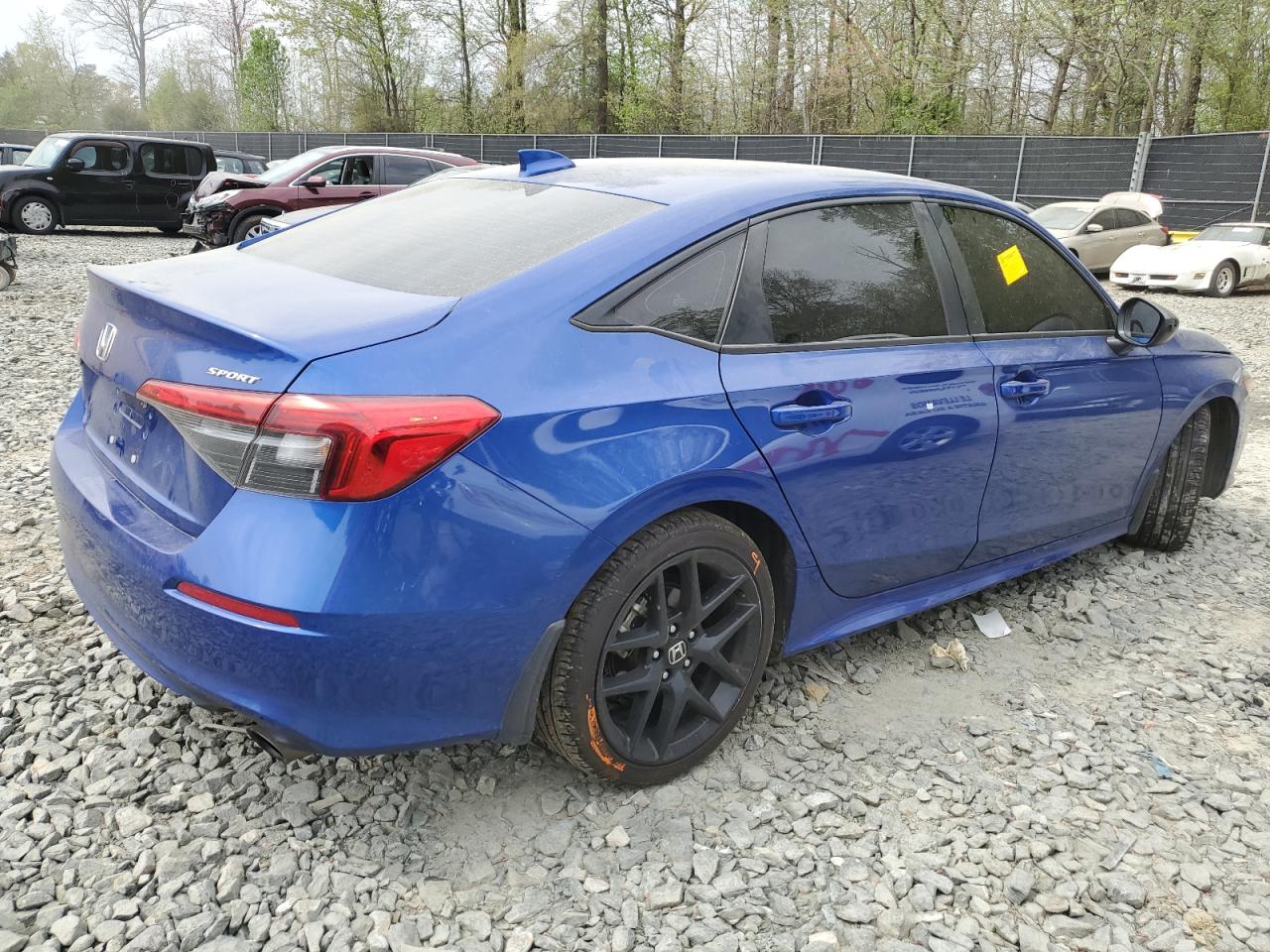 2022 HONDA CIVIC SPORT VIN:2HGFE2F50NH553469