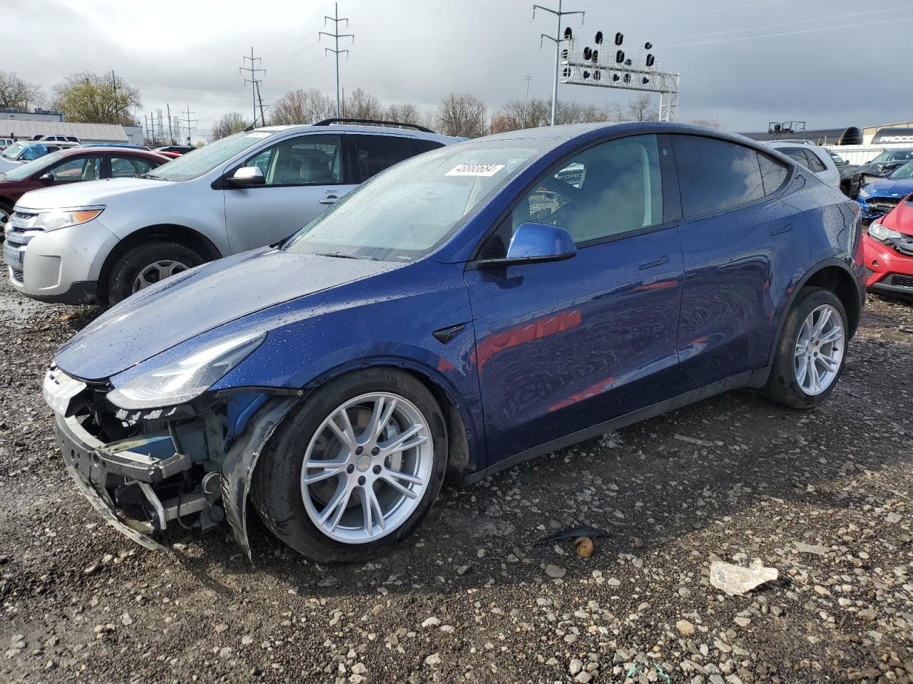 2023 TESLA MODEL Y  VIN:7SAYGDEE6PF715860