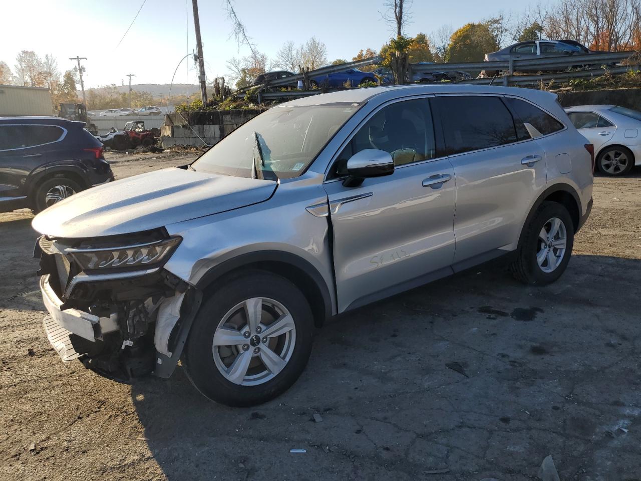 2022 KIA SORENTO LX VIN:5XYRGDLC8NG091102