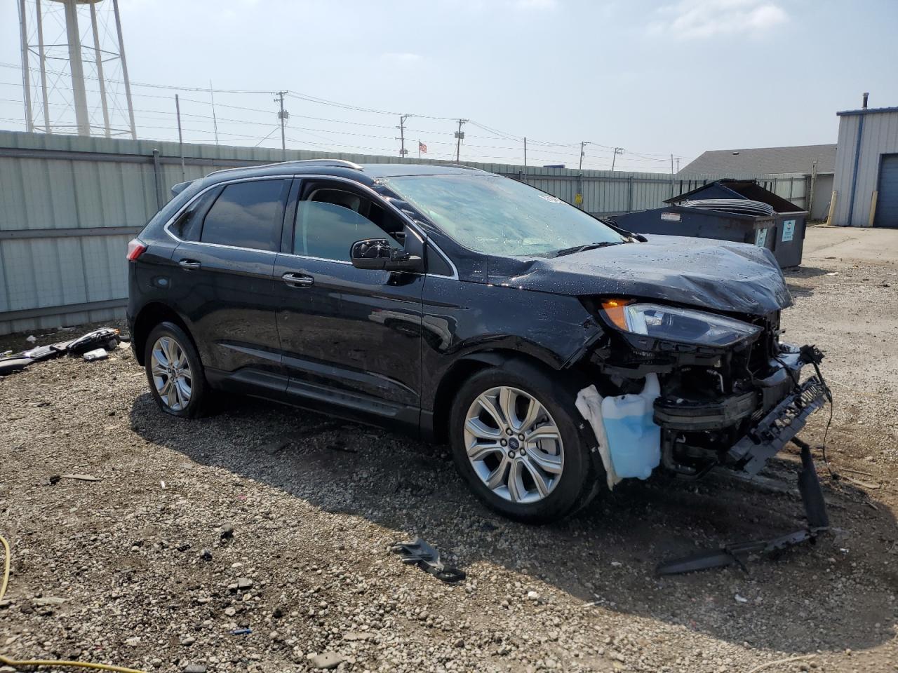 2022 FORD EDGE TITANIUM VIN:2FMPK4K91NBA74220
