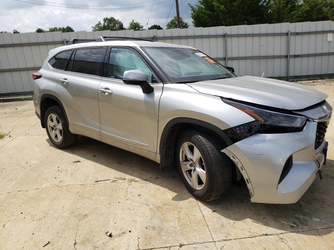 2022 TOYOTA HIGHLANDER L VIN:5TDCZRBHXNS168761