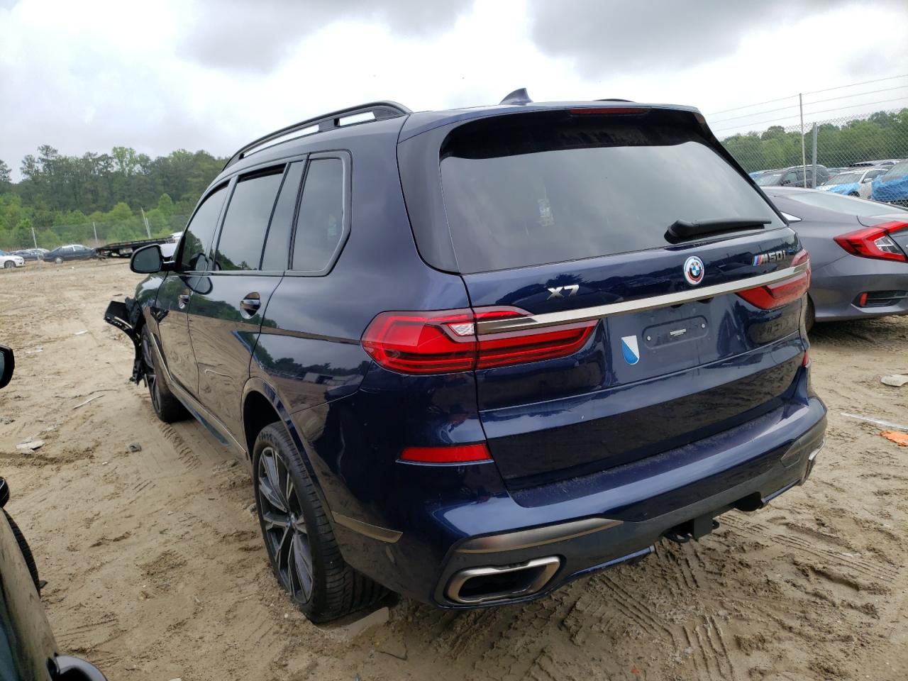 2022 BMW X7 M50I VIN:5UXCX6C04N9M27450