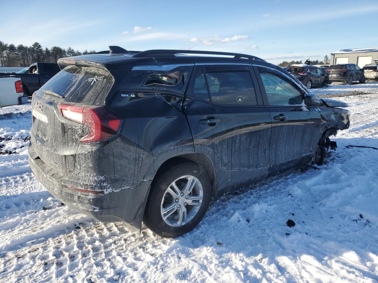 2022 GMC TERRAIN SLE VIN:3GKALTEV4NL250342