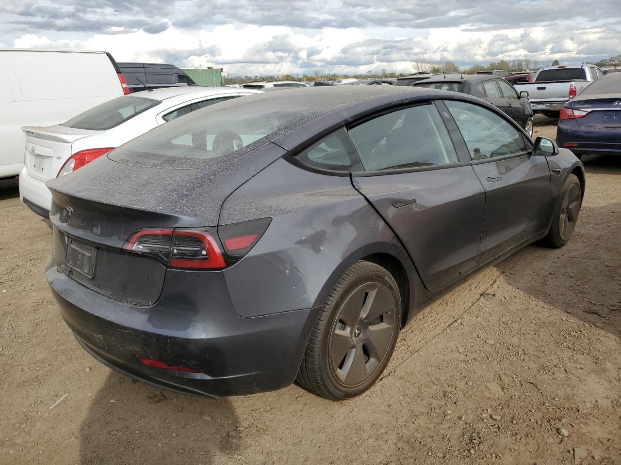 2023 TESLA MODEL 3  VIN:5YJ3E1EA4PF662651