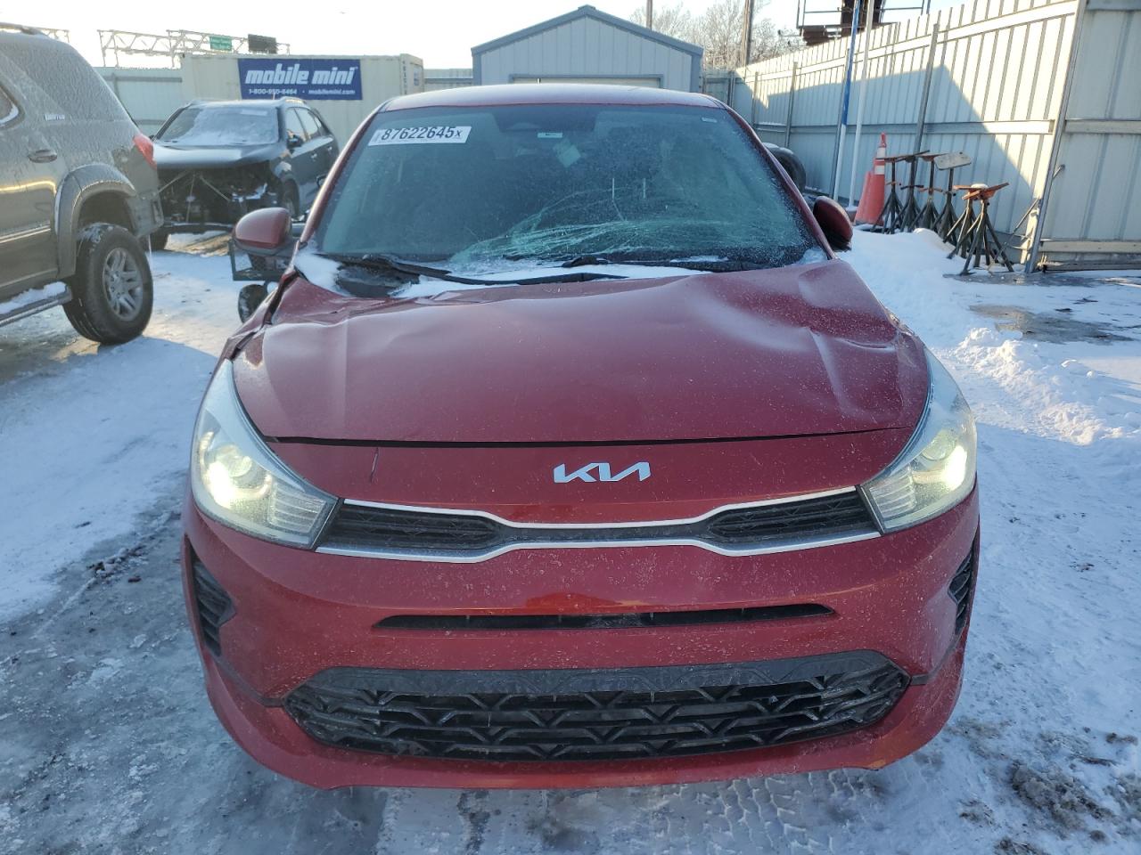 2022 KIA RIO LX VIN:3KPA24AD2NE500330