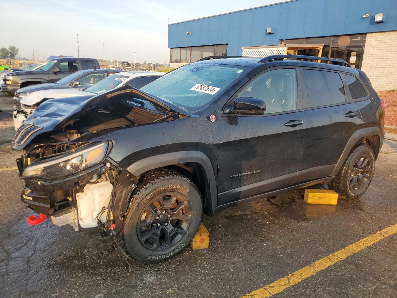 2022 JEEP CHEROKEE TRAILHAWK VIN:1C4PJMBX9ND504883