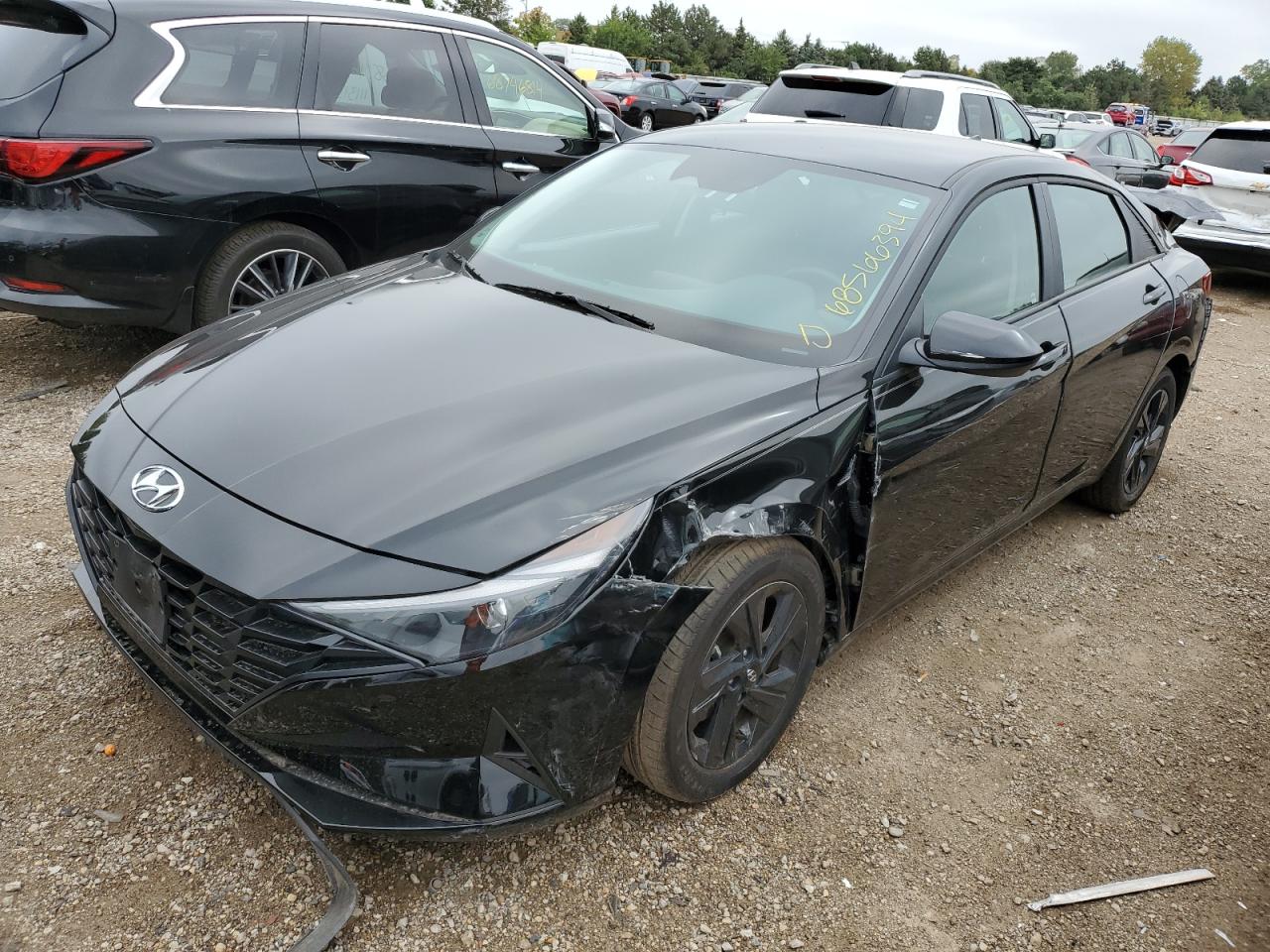 2022 HYUNDAI ELANTRA SEL VIN:KMHLM4AGXNU325965