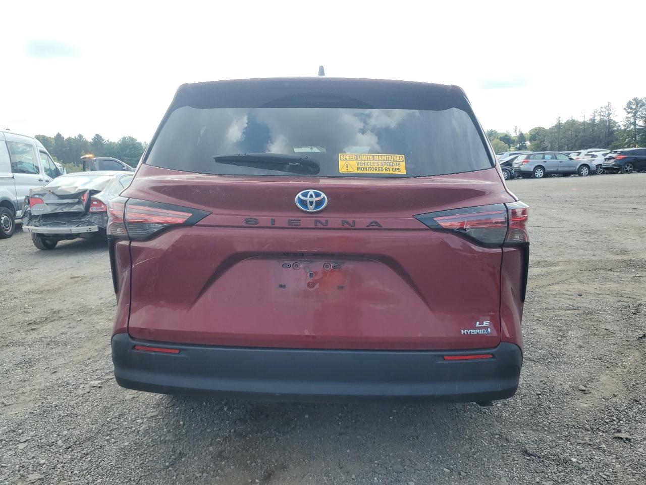 2022 TOYOTA SIENNA LE VIN:5TDKRKEC9NS088399
