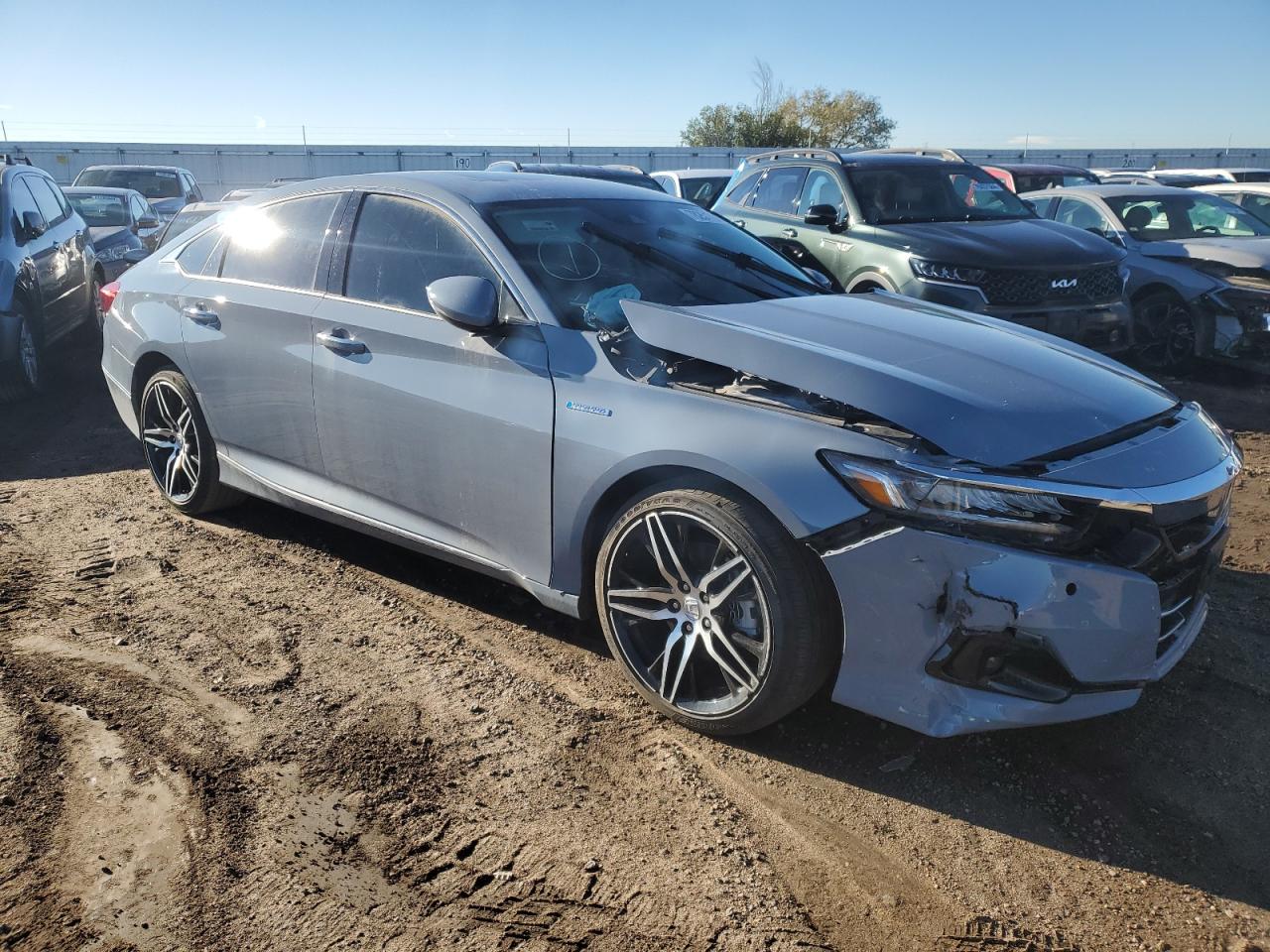 2022 HONDA ACCORD TOURING HYBRID VIN:1HGCV3F93NA015441