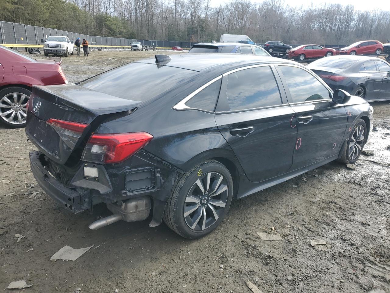 2022 HONDA CIVIC EX VIN:1G1BE5SM6H7192141