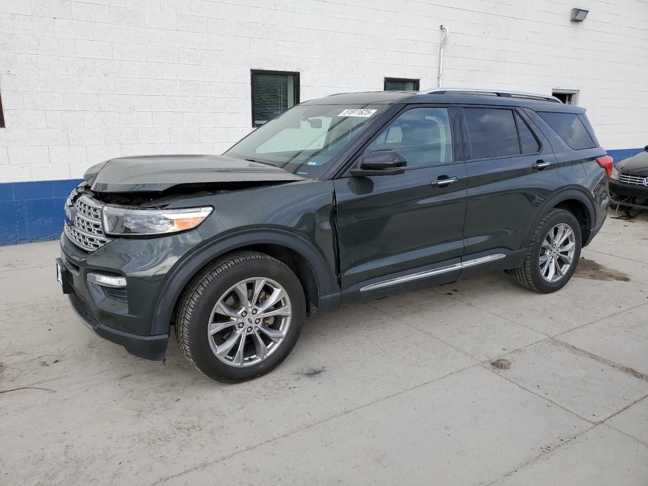 2022 FORD EXPLORER LIMITED VIN:1FMSK8FH3NGB82057