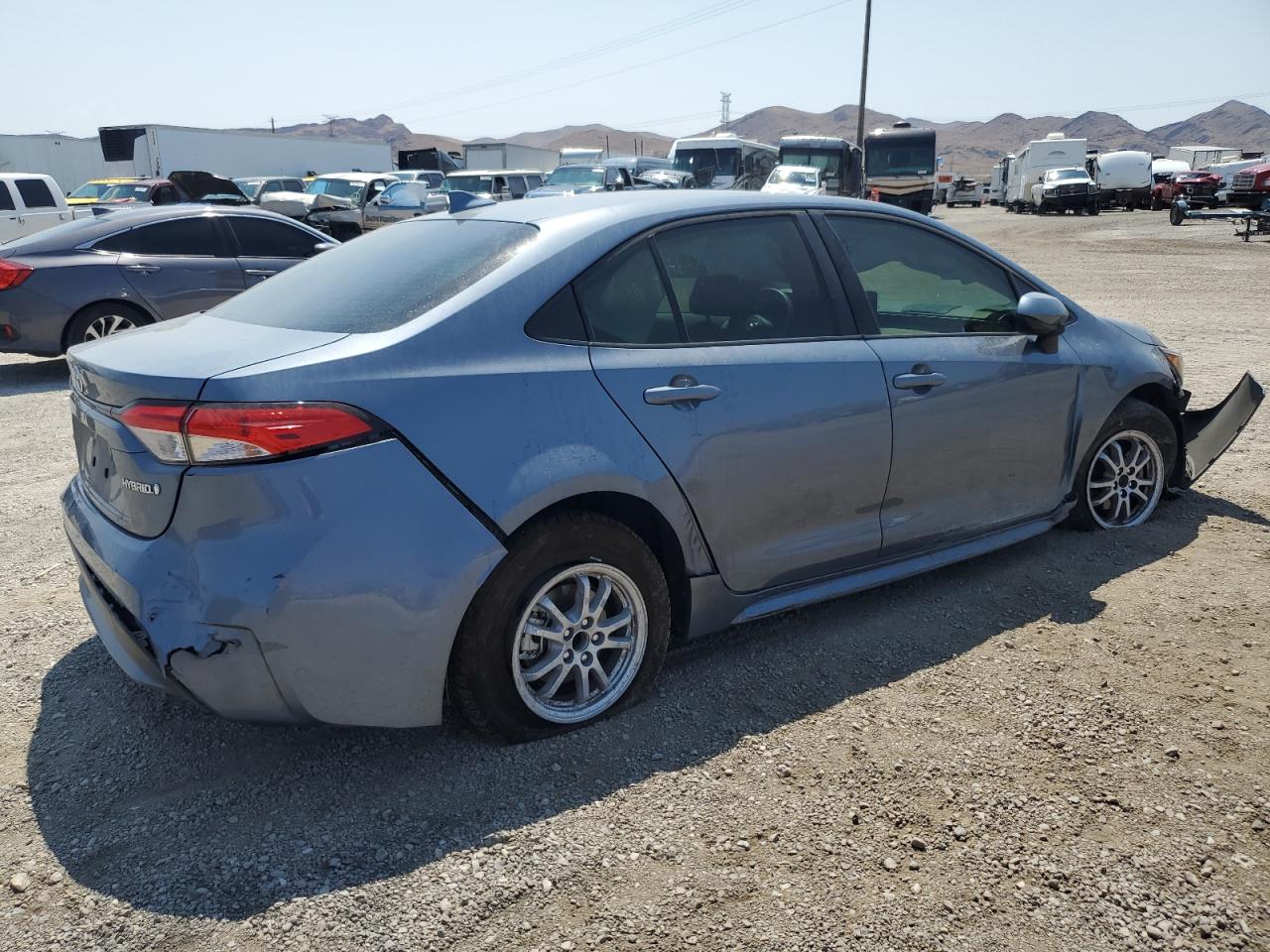 2022 TOYOTA COROLLA LE VIN:JTDEAMDE9N3004506