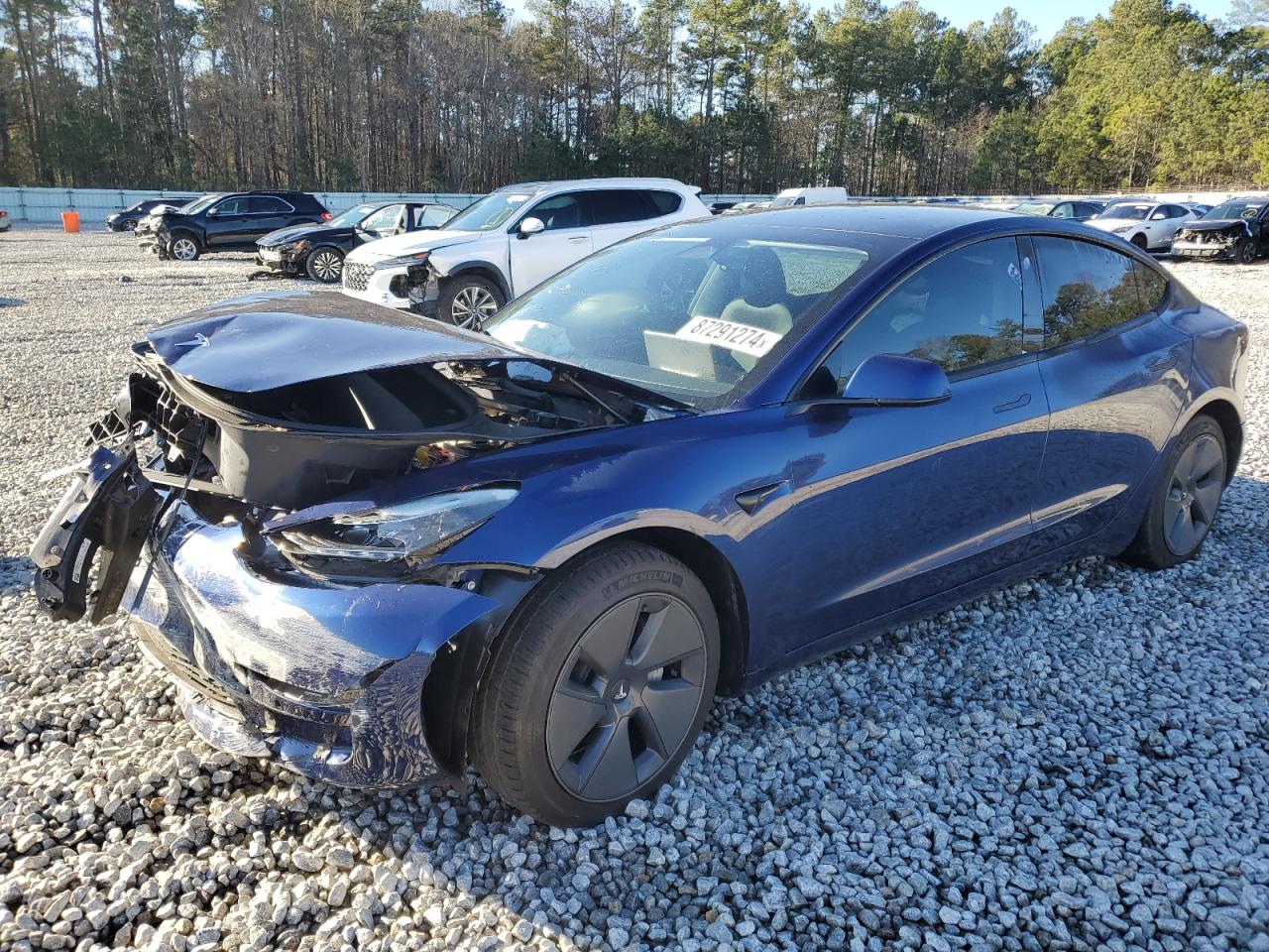2022 TESLA MODEL 3  VIN:5YJ3E1EB6NF172850