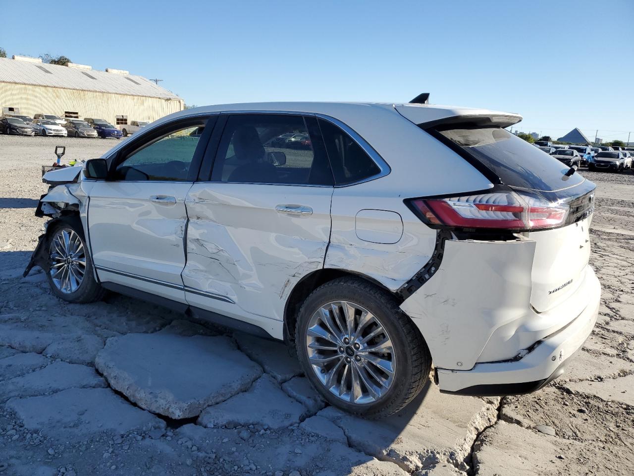 2022 FORD EDGE TITANIUM VIN:2FMPK4K96NBA41410
