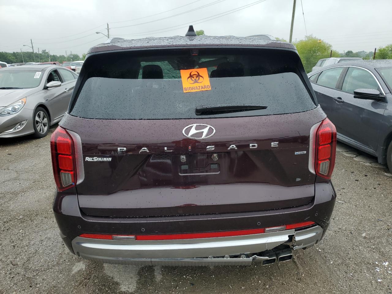 2024 HYUNDAI PALISADE CALLIGRAPHY VIN:KM8R7DGE6RU727401