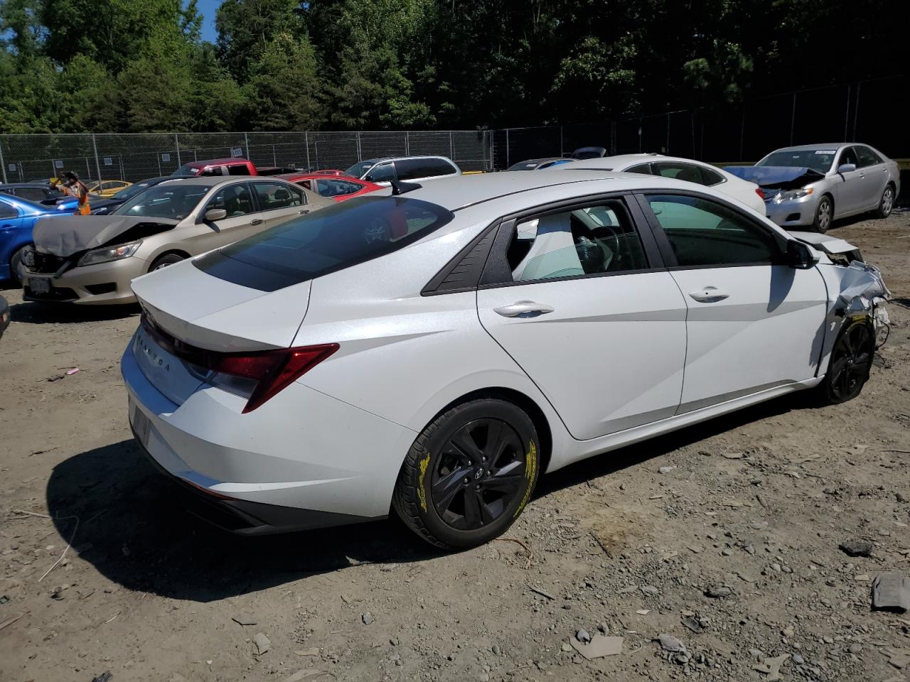 2022 HYUNDAI ELANTRA SEL VIN:5NPLS4AG6NH078366