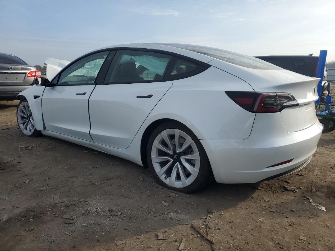 2022 TESLA MODEL 3  VIN:5YJ3E1EB8NF255423
