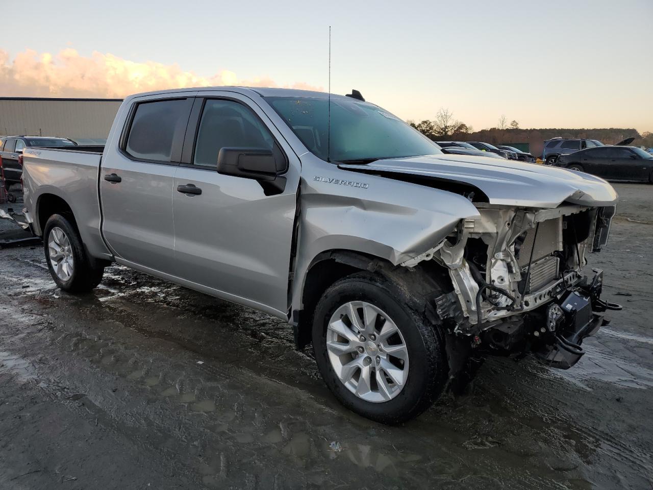 2022 CHEVROLET SILVERADO K1500 CUSTOM VIN:3GCPDBEK6NG517749