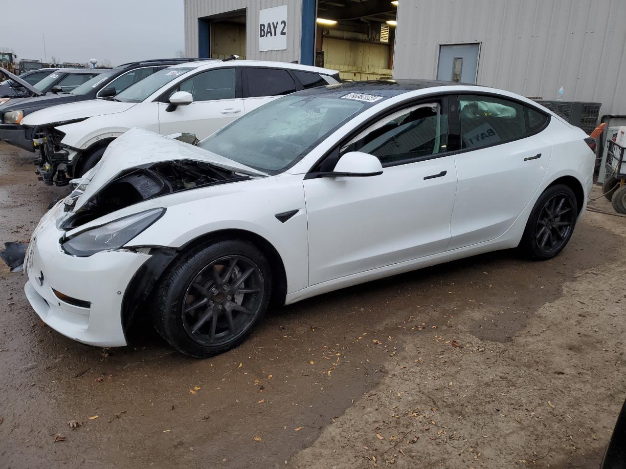 2022 TESLA MODEL 3  VIN:5YJ3E1EA9NF370751