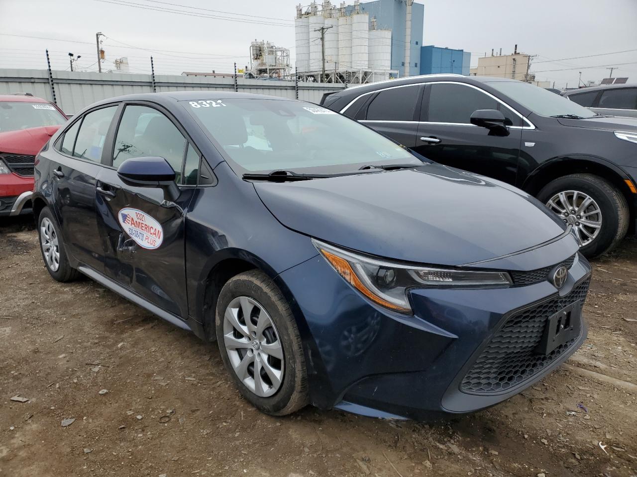 2022 TOYOTA COROLLA LE VIN:5YFEPMAE4NP273958