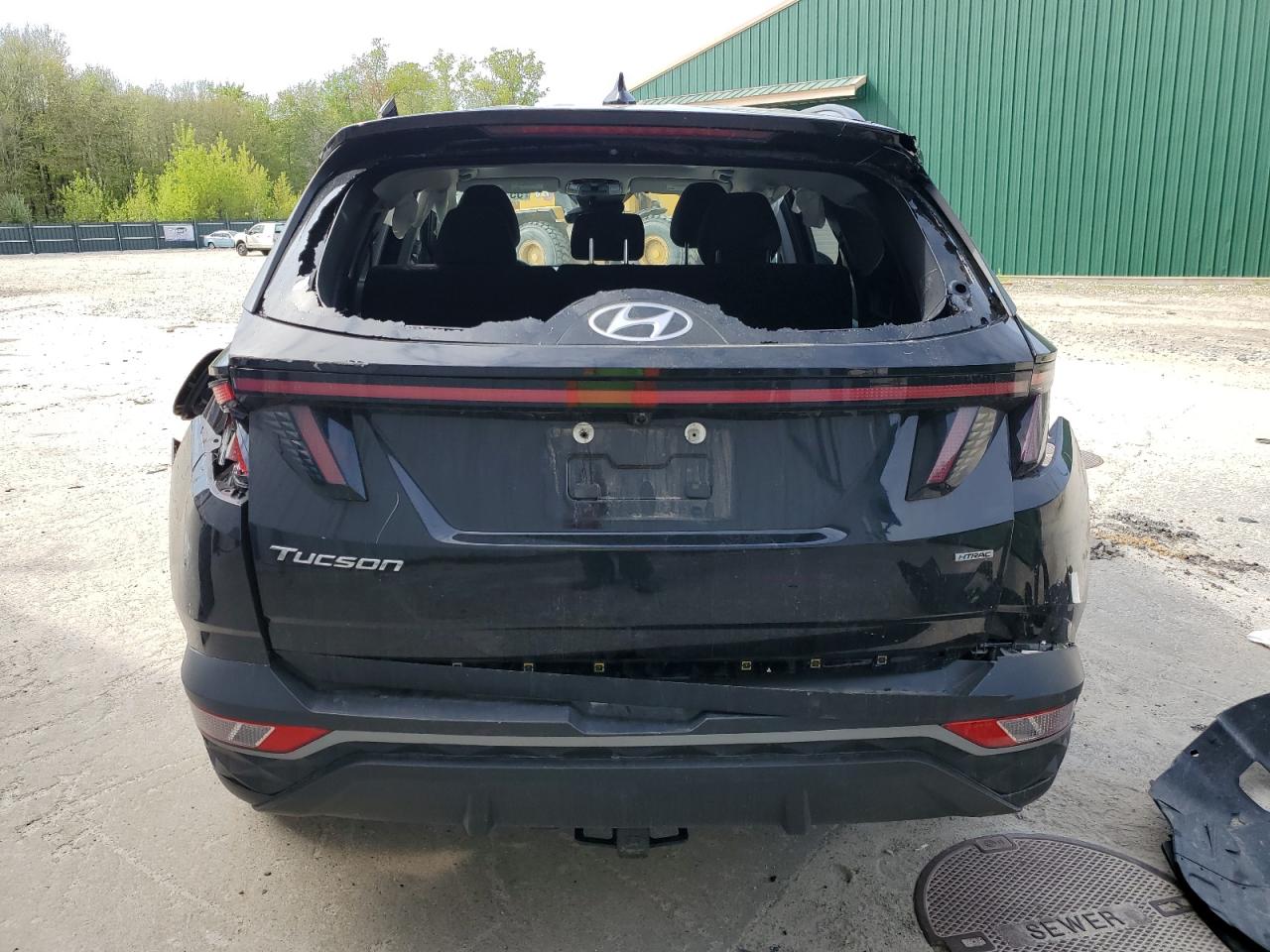 2022 HYUNDAI TUCSON SEL VIN:5NMJFCAE4NH083213