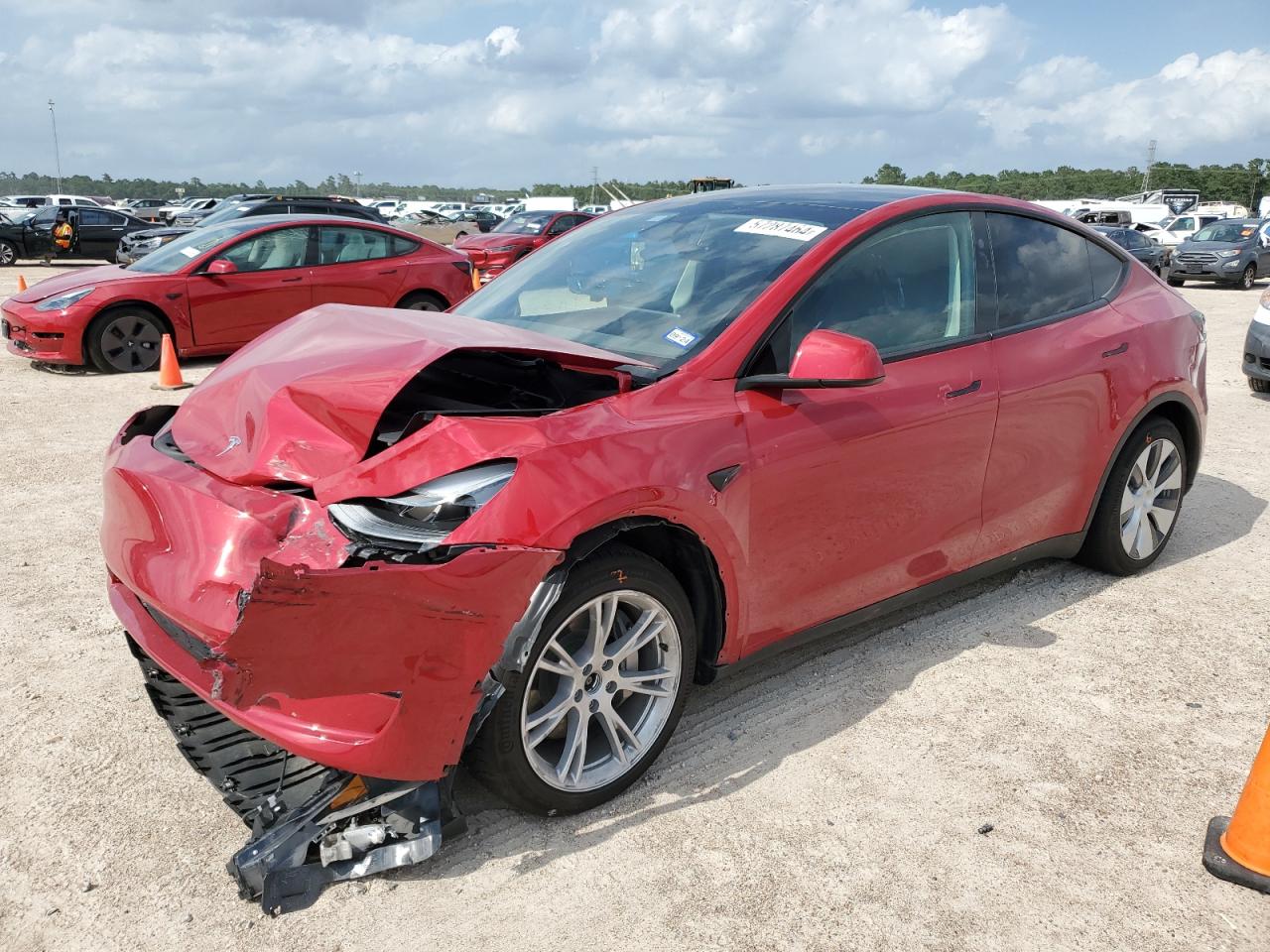 2023 TESLA MODEL Y  VIN:7SAYGAEE2PF874535