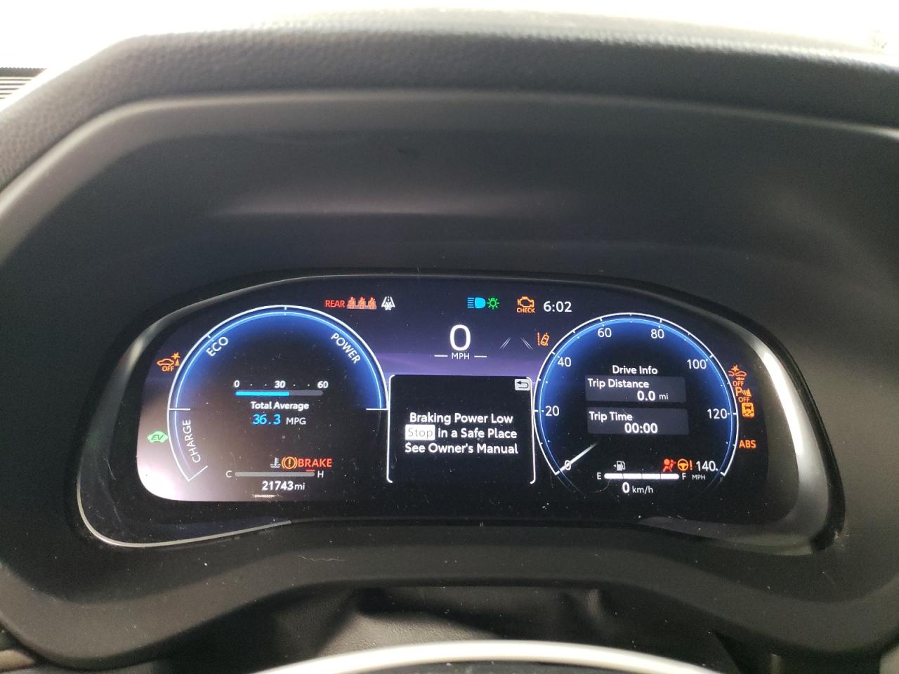 2023 TOYOTA VENZA LE VIN:JTEAAAAH6PJ134653