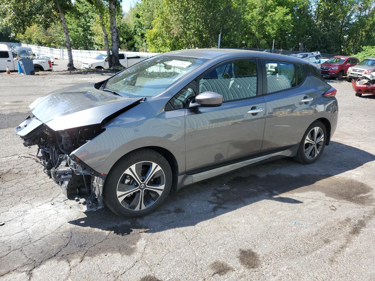 2022 NISSAN LEAF SV VIN:1N4AZ1CV0NC558188