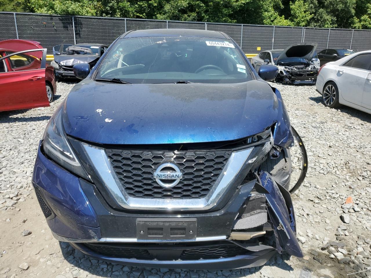 2022 NISSAN MURANO S VIN:5N1AZ2AS4NC122044