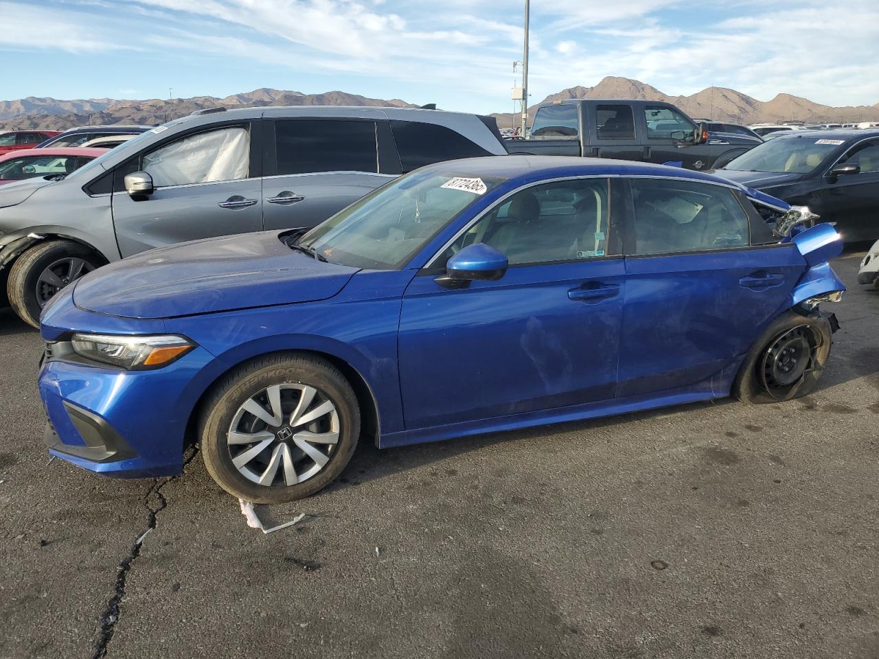 2023 HONDA CIVIC LX VIN:2HGFE2F27PH565711