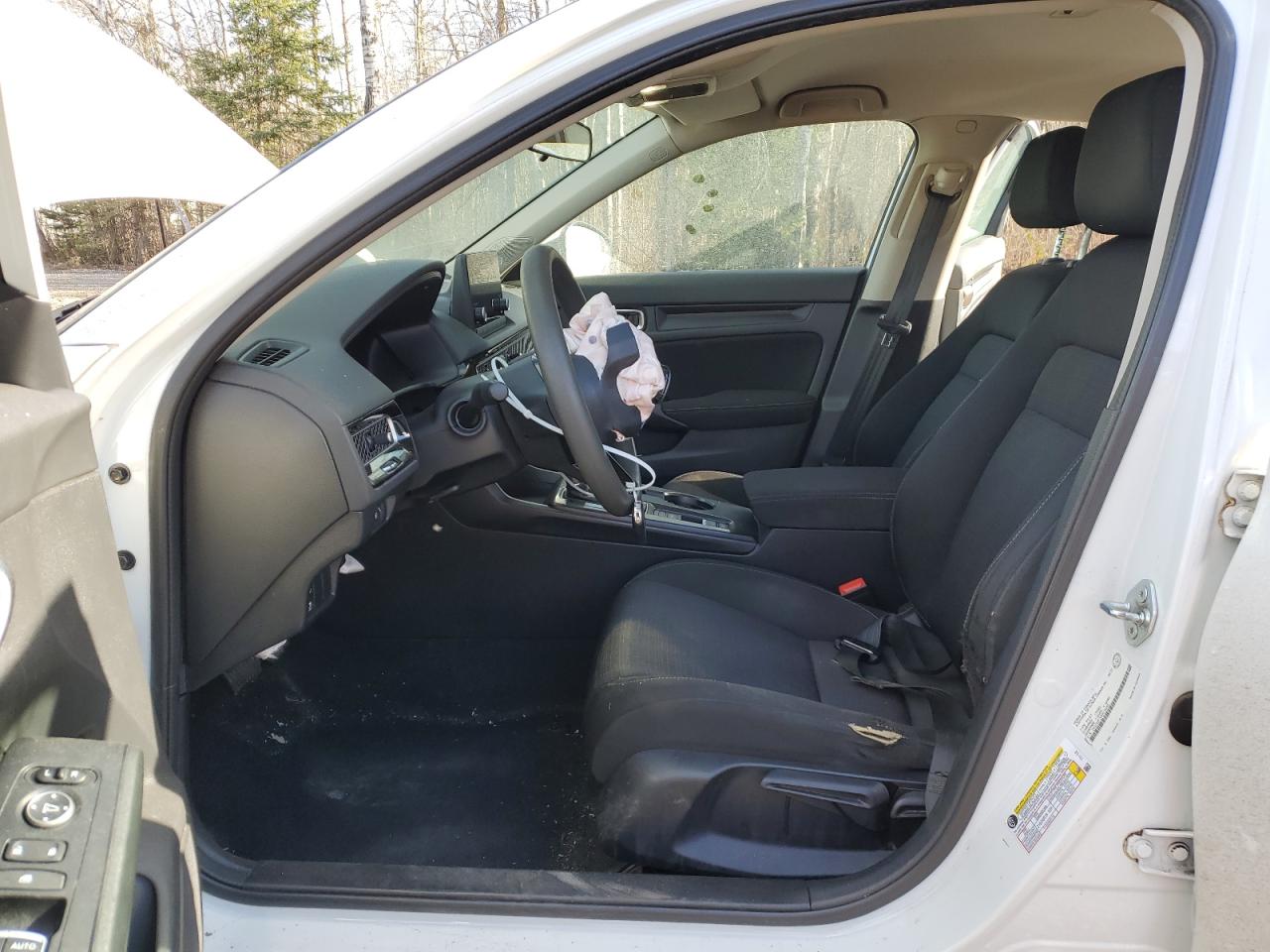 2022 HONDA CIVIC LX VIN:2HGFE2F25NH129288