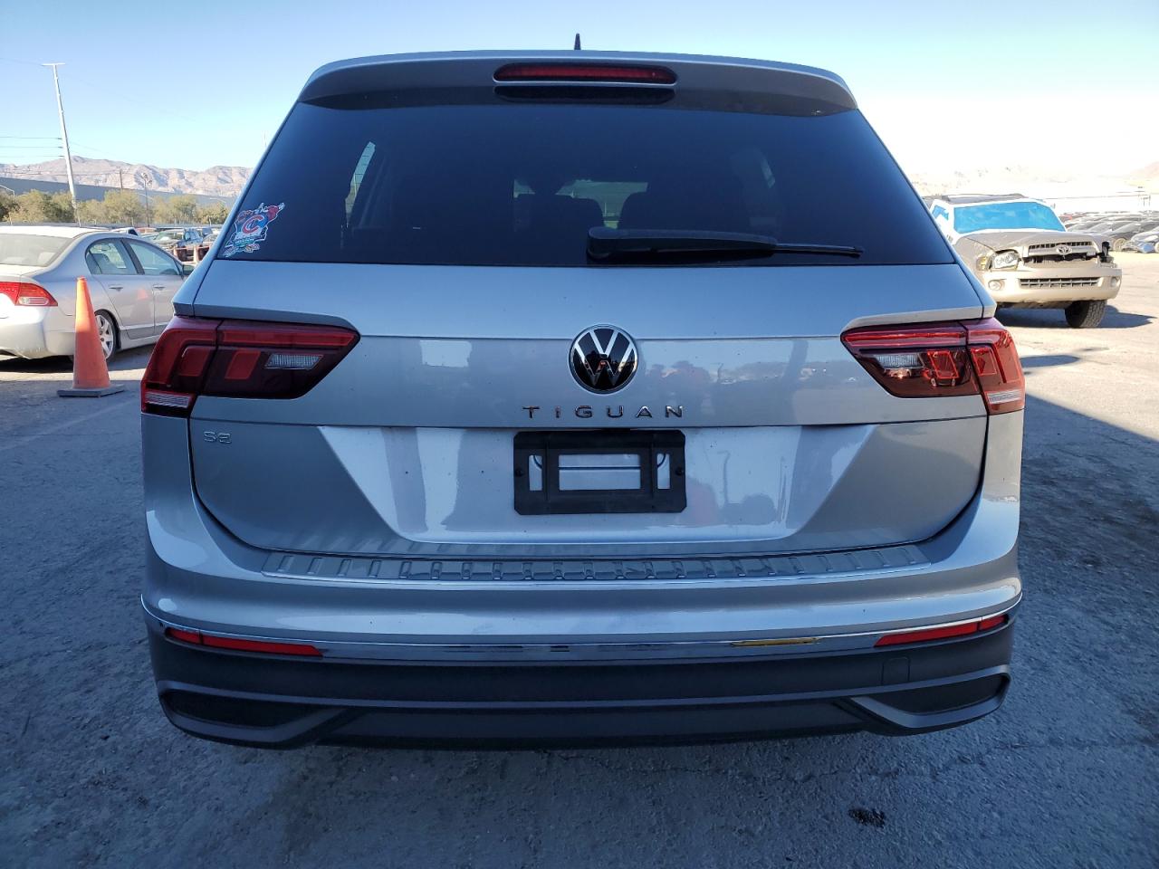 2022 VOLKSWAGEN TIGUAN SE VIN:3VV3B7AX9NM125323
