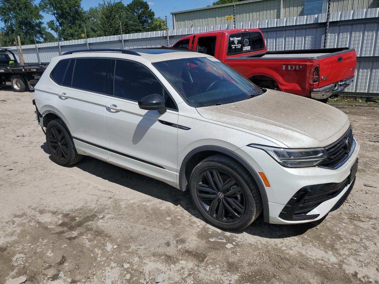 2022 VOLKSWAGEN TIGUAN SE R-LINE BLACK VIN:3VVCB7AX1NM131696