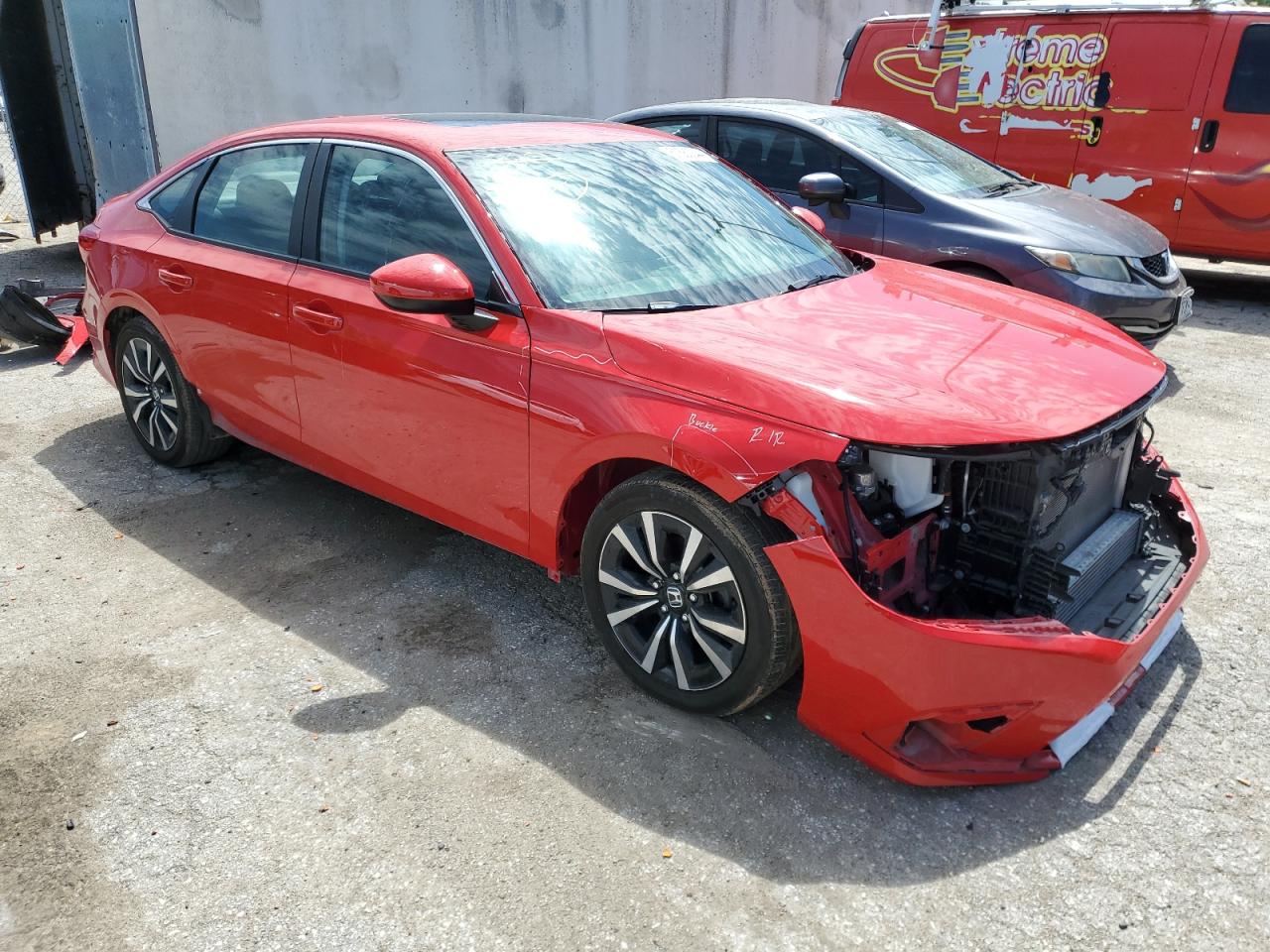 2022 HONDA CIVIC EX VIN:2HGFE1F7XNH322249