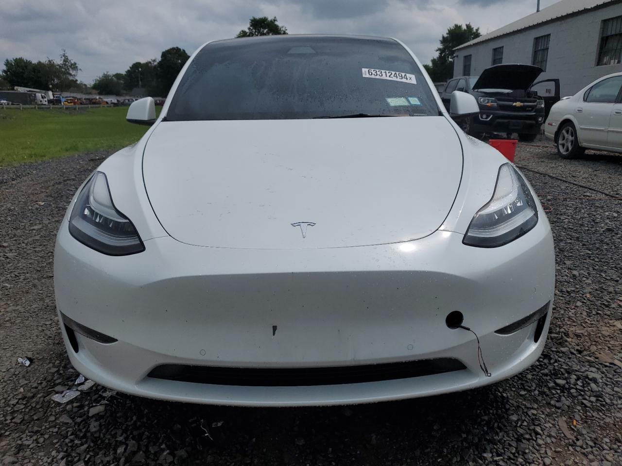 2022 TESLA MODEL Y  VIN:7SAYGDEE5NF312028