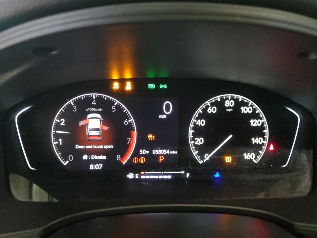 2022 HONDA CIVIC EX VIN:JHMFE1F71NX002603