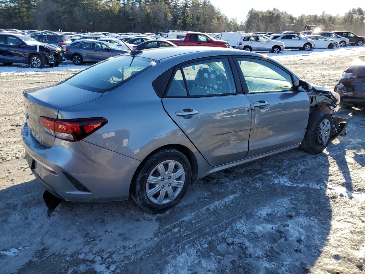 2022 KIA RIO LX VIN:3KPA24AD3NE431177