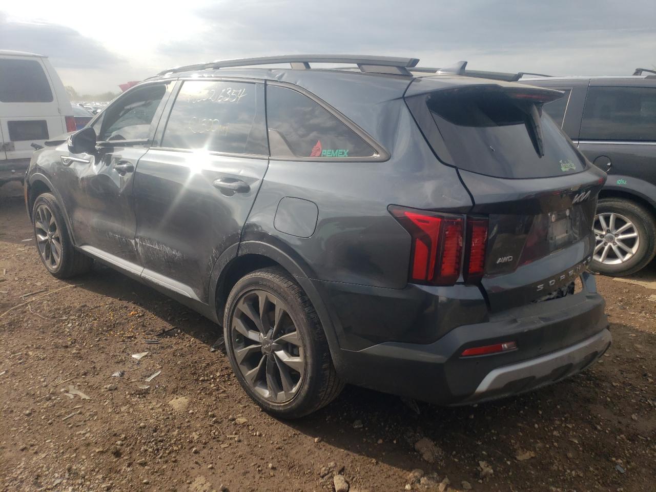 2022 KIA SORENTO EX VIN:5XYRHDLF4NG133918