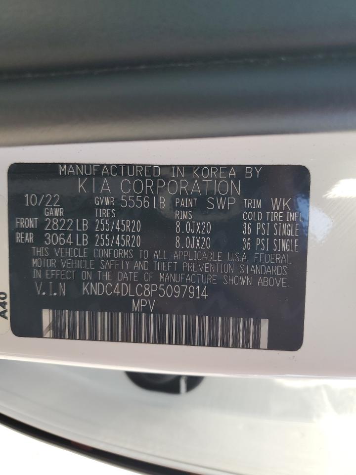 2023 KIA EV6 GT LINE VIN:KNDC4DLC8P5097914