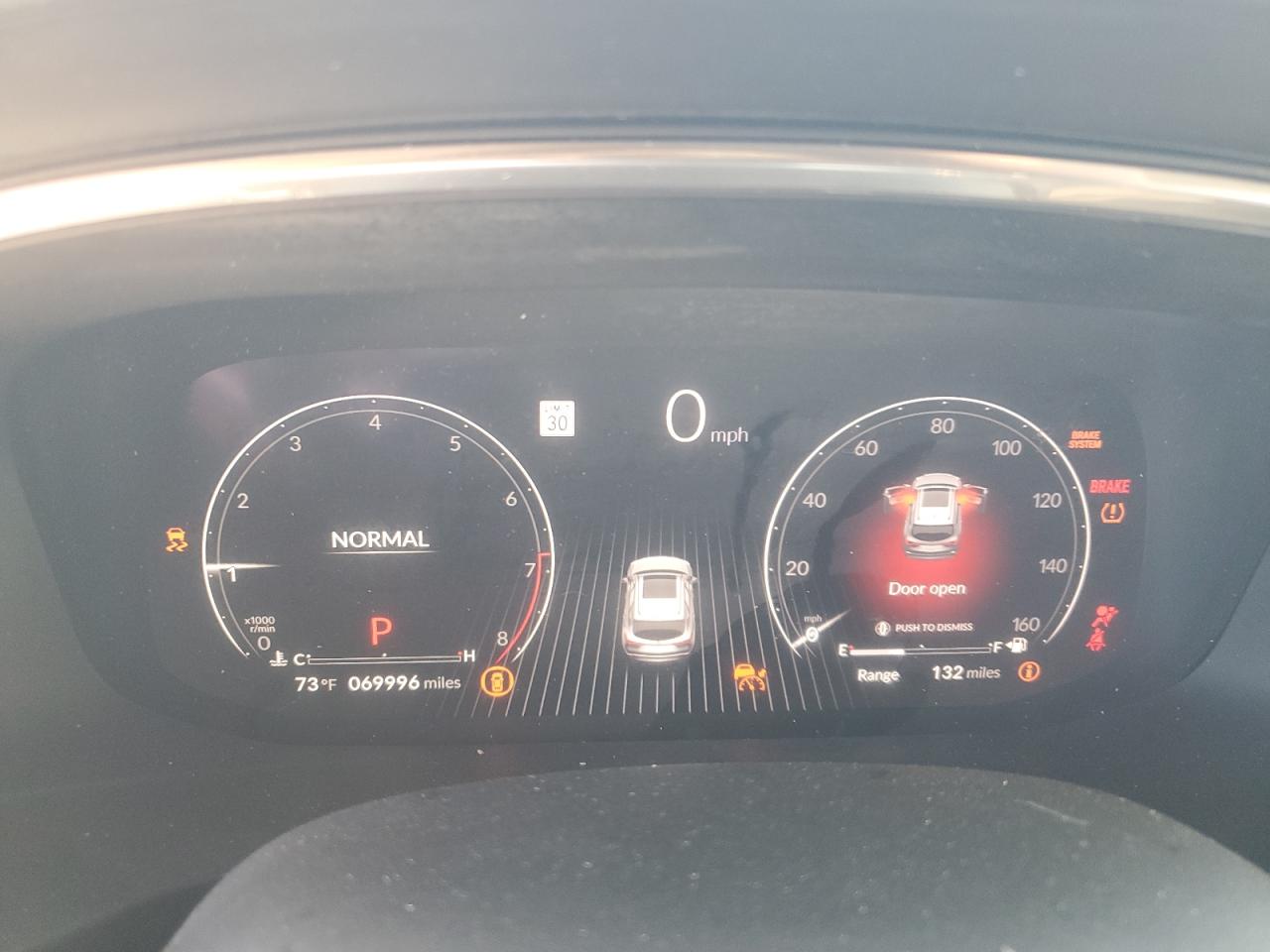 2022 ACURA MDX TECHNOLOGY VIN:5J8YD9H41NL000700