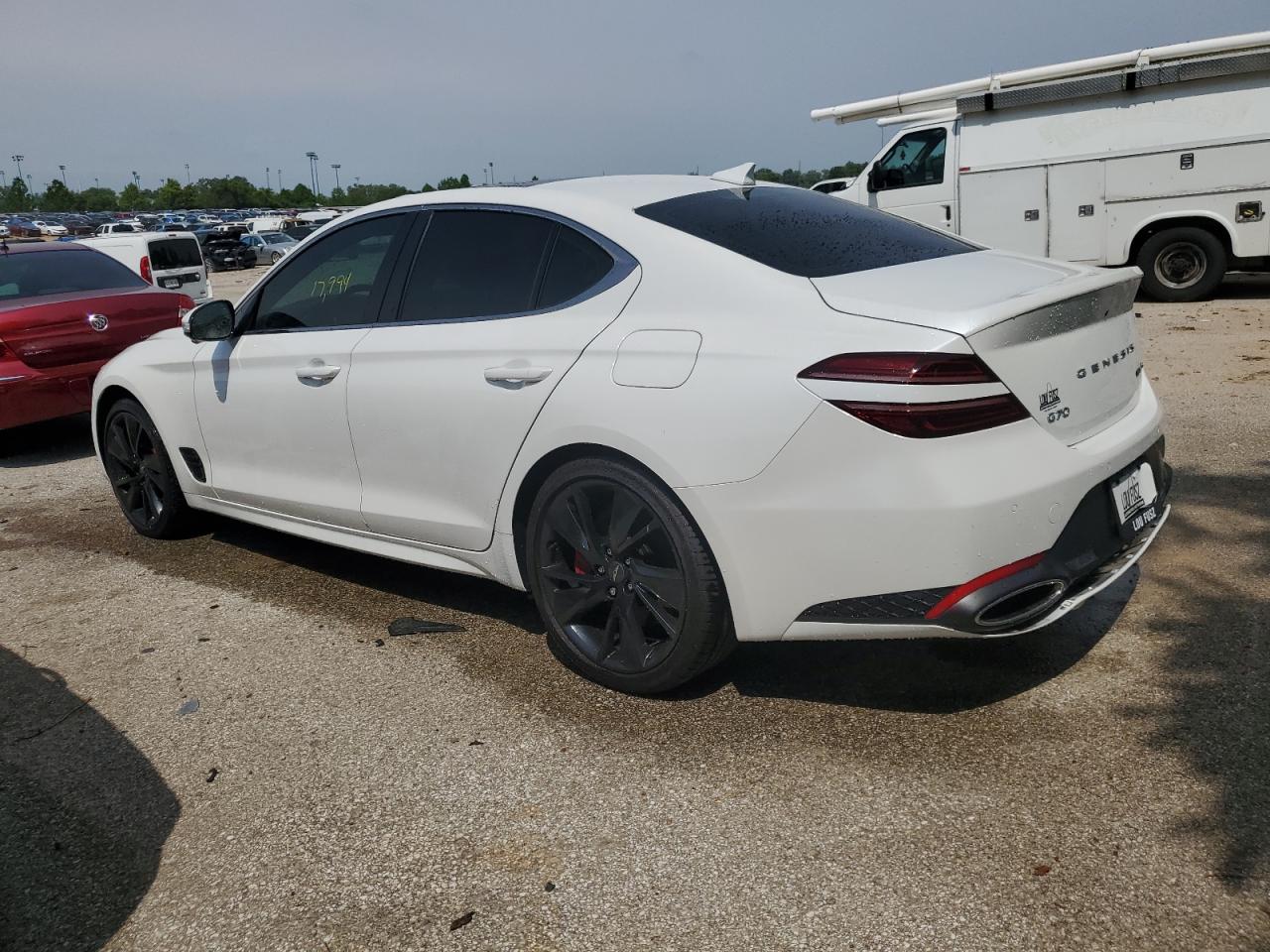 2022 GENESIS G70 BASE VIN:KMTG54TE6NU087273