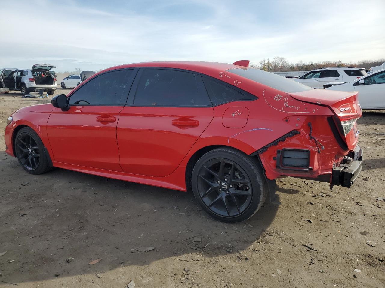 2023 HONDA CIVIC SPORT VIN:2HGFE2F55PH514024