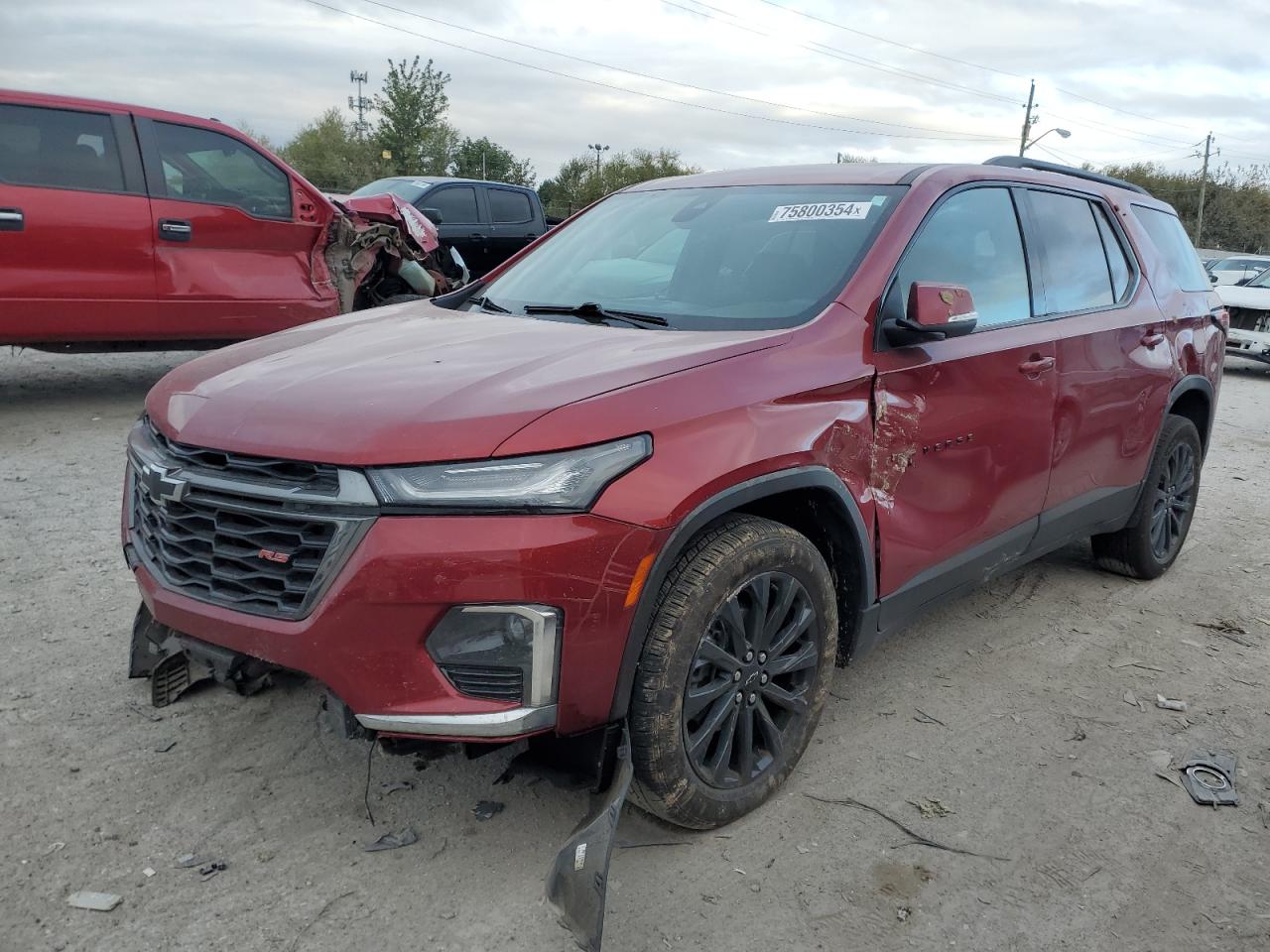 2023 CHEVROLET TRAVERSE RS VIN:1GNEVJKW3PJ312923